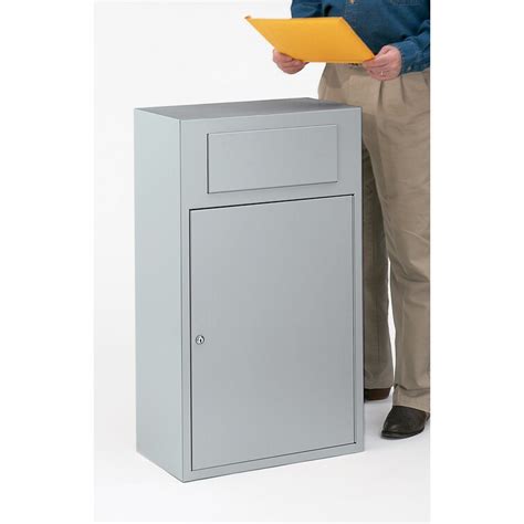 charnstrom slim line steel 1 unit drop box|Small Steel Wall Mount Drop Box (1400) .